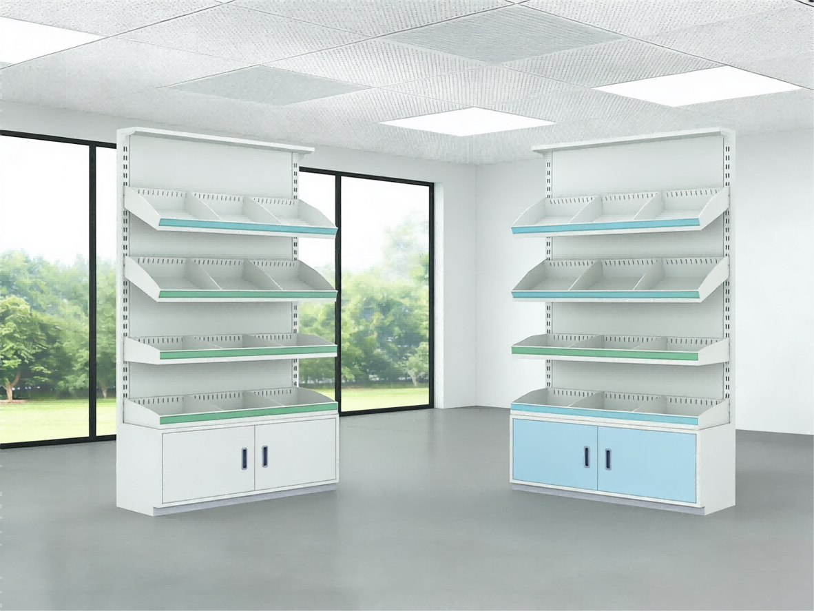 单面底柜西药架